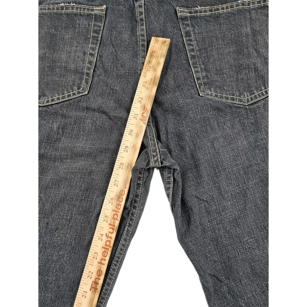 Old Navy ON Y2K Bootcut Men's 42x30 Denim Blue Jeans Classic Dark Wash Retro